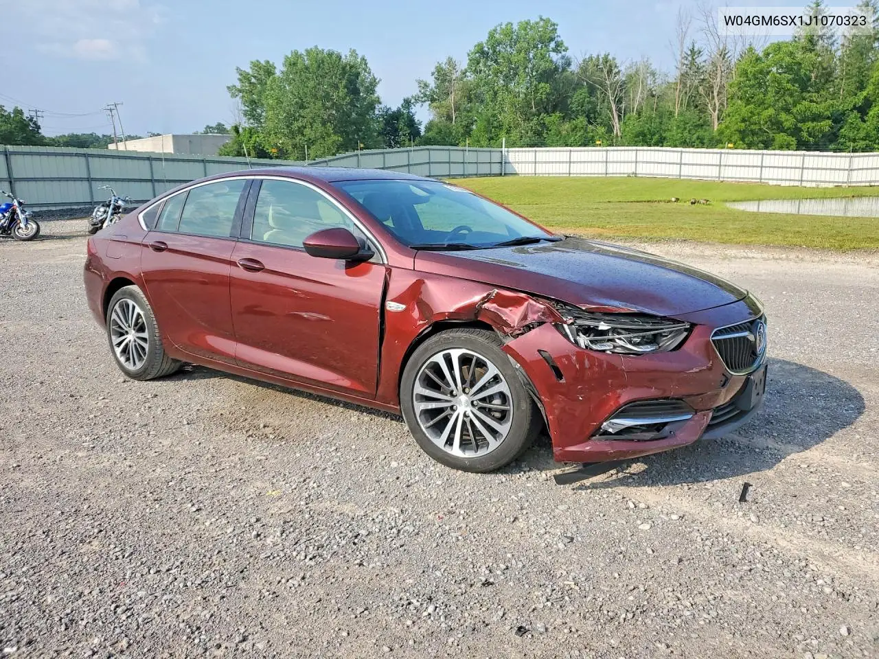 2018 Buick Regal Preferred Ii VIN: W04GM6SX1J1070323 Lot: 61903266