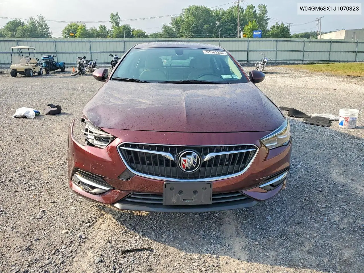 2018 Buick Regal Preferred Ii VIN: W04GM6SX1J1070323 Lot: 61903266