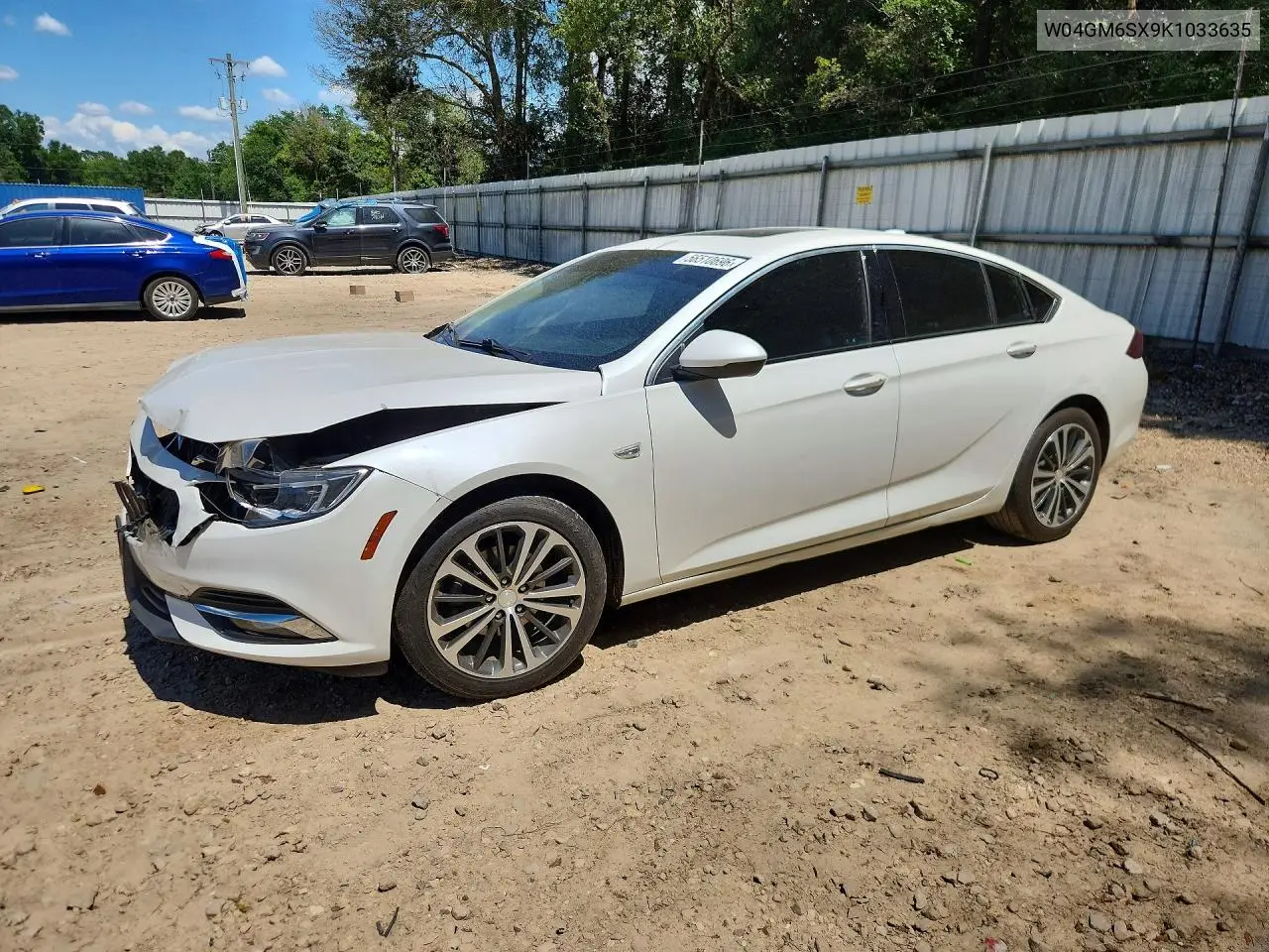 2019 Buick Regal Preferred Ii VIN: W04GM6SX9K1033635 Lot: 56510696