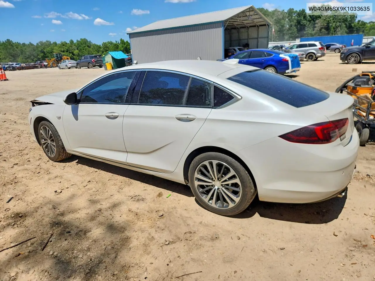 2019 Buick Regal Preferred Ii VIN: W04GM6SX9K1033635 Lot: 56510696