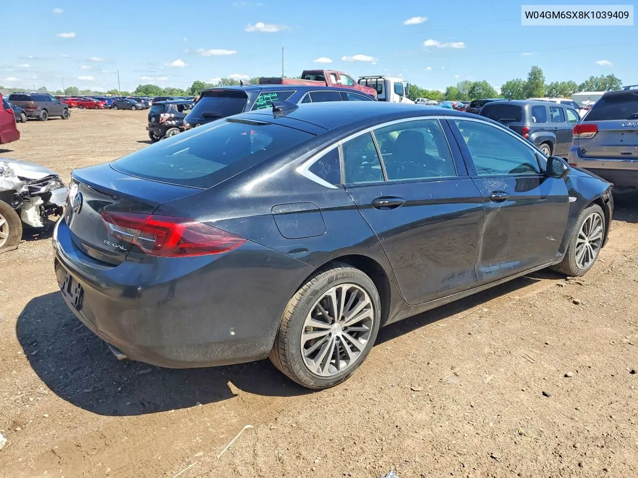 2019 Buick Regal Preferred Ii VIN: W04GM6SX8K1039409 Lot: 57057036