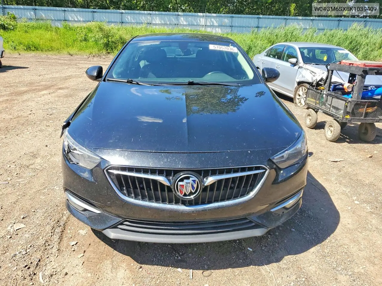 2019 Buick Regal Preferred Ii VIN: W04GM6SX8K1039409 Lot: 57057036