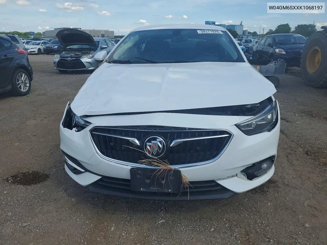 2019 Buick Regal Preferred Ii VIN: W04GM6SXXK1068197 Lot: 59377026