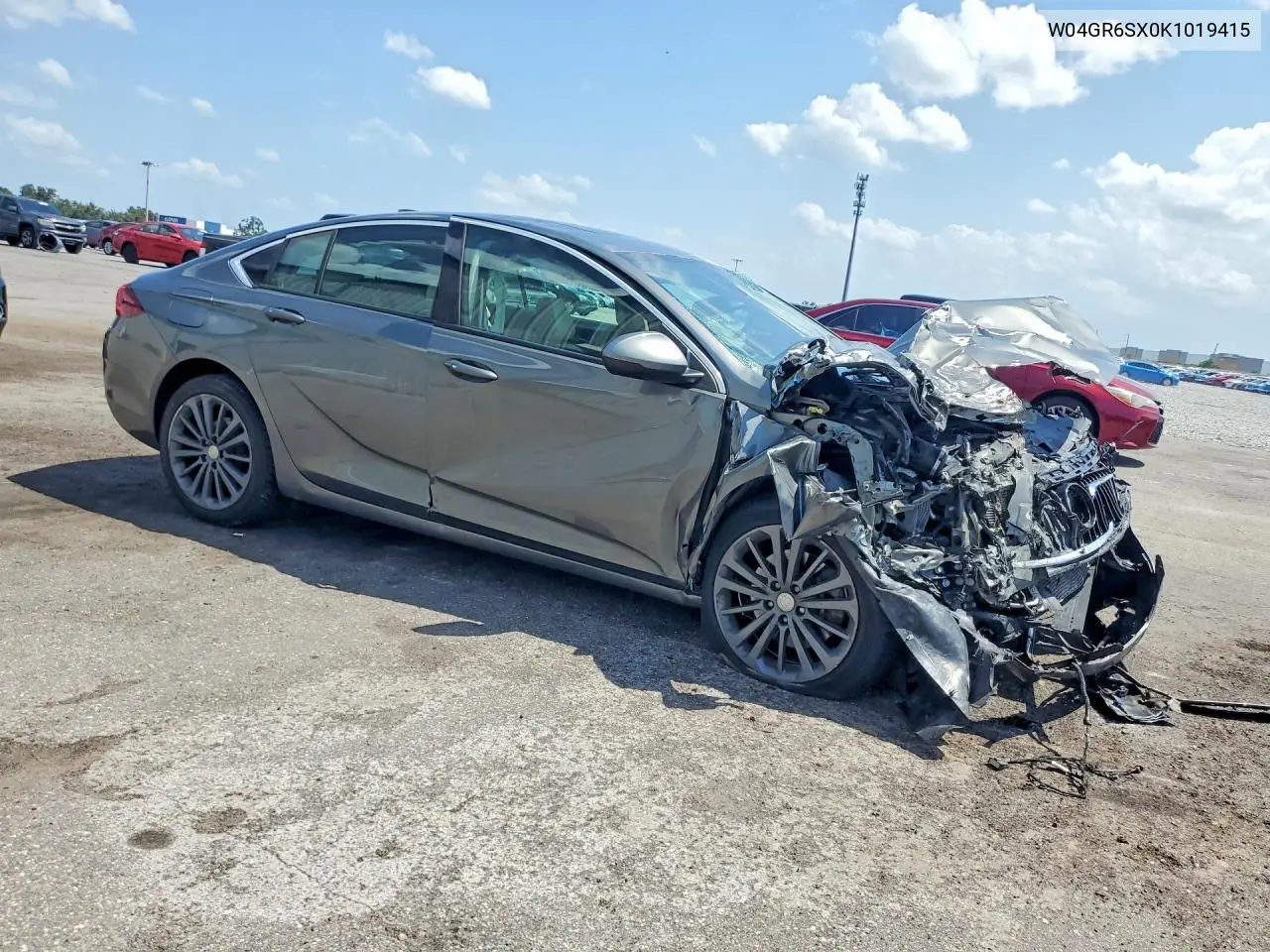 2019 Buick Regal Essence VIN: W04GR6SX0K1019415 Lot: 61956066