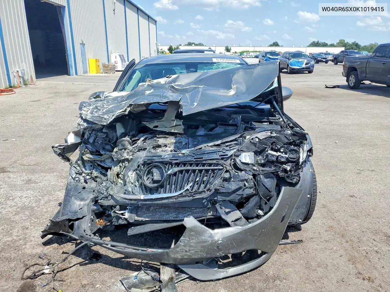 2019 Buick Regal Essence VIN: W04GR6SX0K1019415 Lot: 61956066