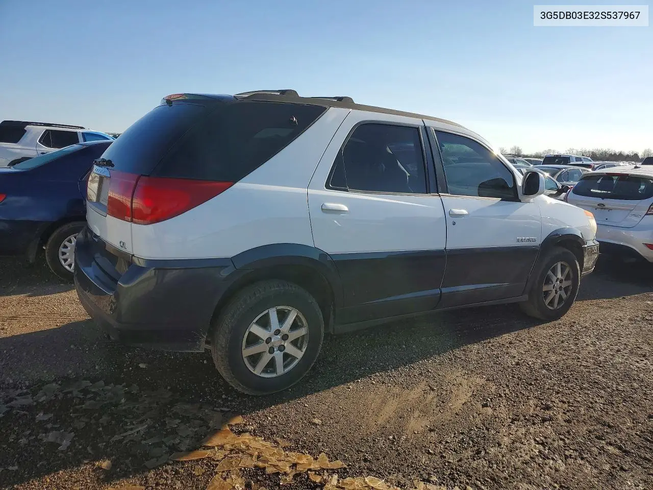 2002 Buick Rendezvous Cx VIN: 3G5DB03E32S537967 Lot: 53996906
