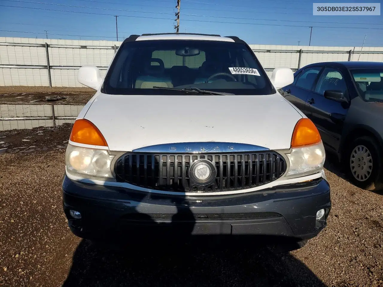 2002 Buick Rendezvous Cx VIN: 3G5DB03E32S537967 Lot: 53996906
