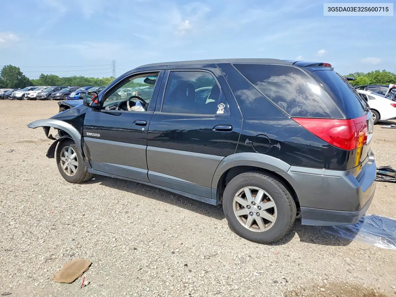 2002 Buick Rendezvous Cx VIN: 3G5DA03E32S600715 Lot: 59193246