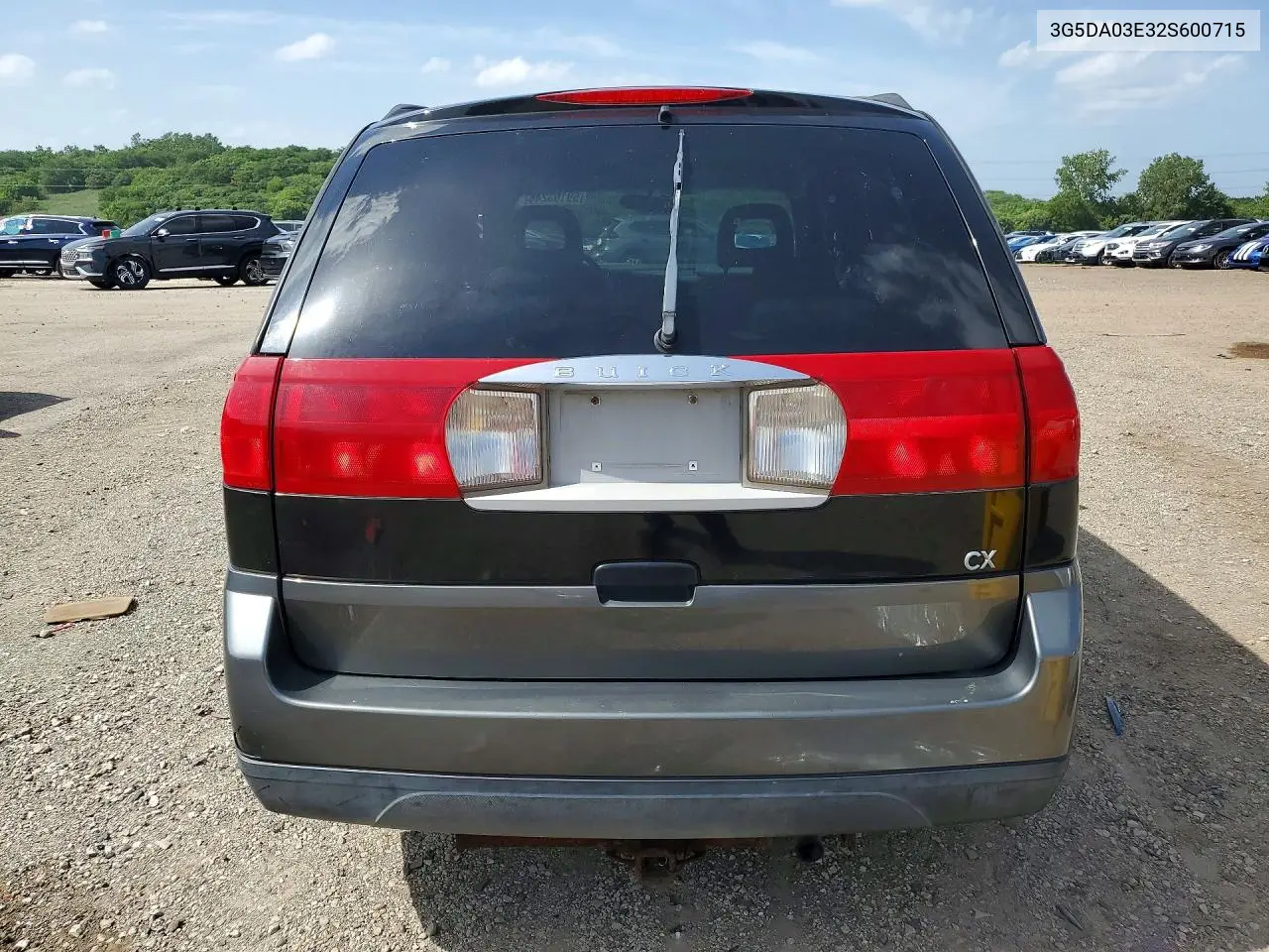 2002 Buick Rendezvous Cx VIN: 3G5DA03E32S600715 Lot: 59193246