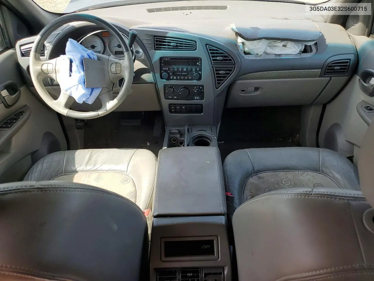 2002 Buick Rendezvous Cx VIN: 3G5DA03E32S600715 Lot: 59193246