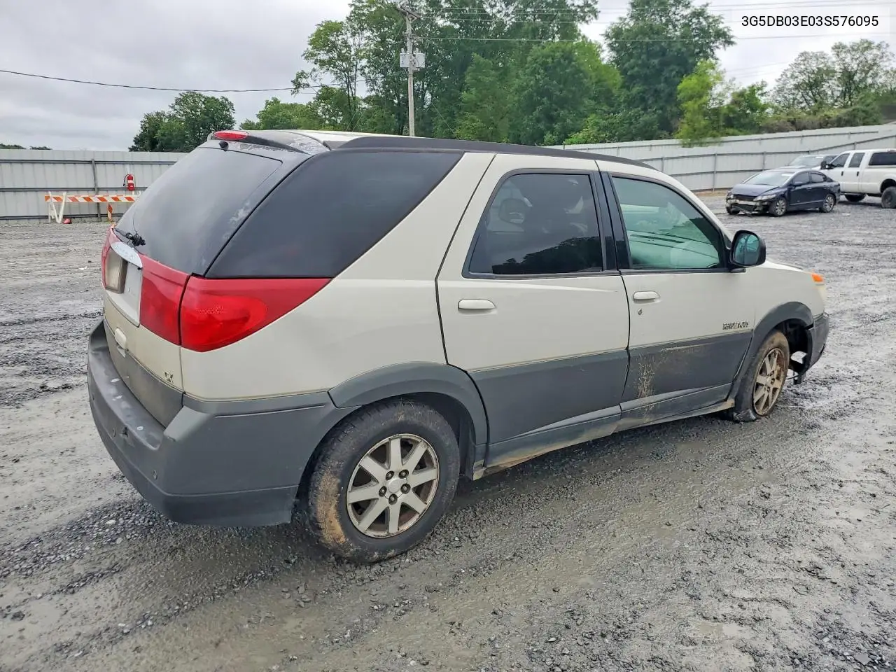 2003 Buick Rendezvous Cx VIN: 3G5DB03E03S576095 Lot: 49632766