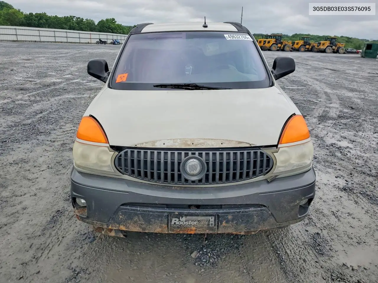 2003 Buick Rendezvous Cx VIN: 3G5DB03E03S576095 Lot: 49632766