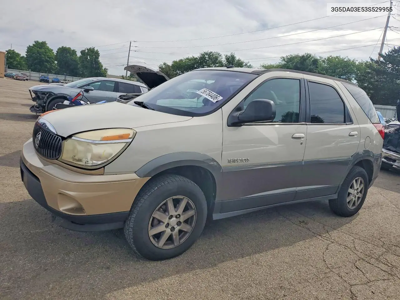 2003 Buick Rendezvous Cx VIN: 3G5DA03E53S529955 Lot: 56784406