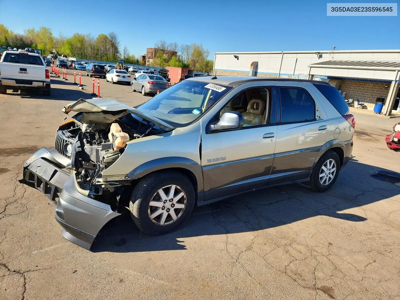 2003 Buick Rendezvous Cx VIN: 3G5DA03E23S596545 Lot: 57752806
