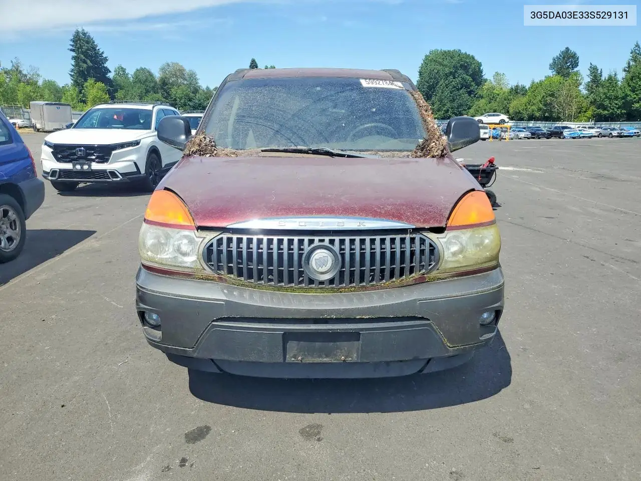 2003 Buick Rendezvous Cx VIN: 3G5DA03E33S529131 Lot: 59927846