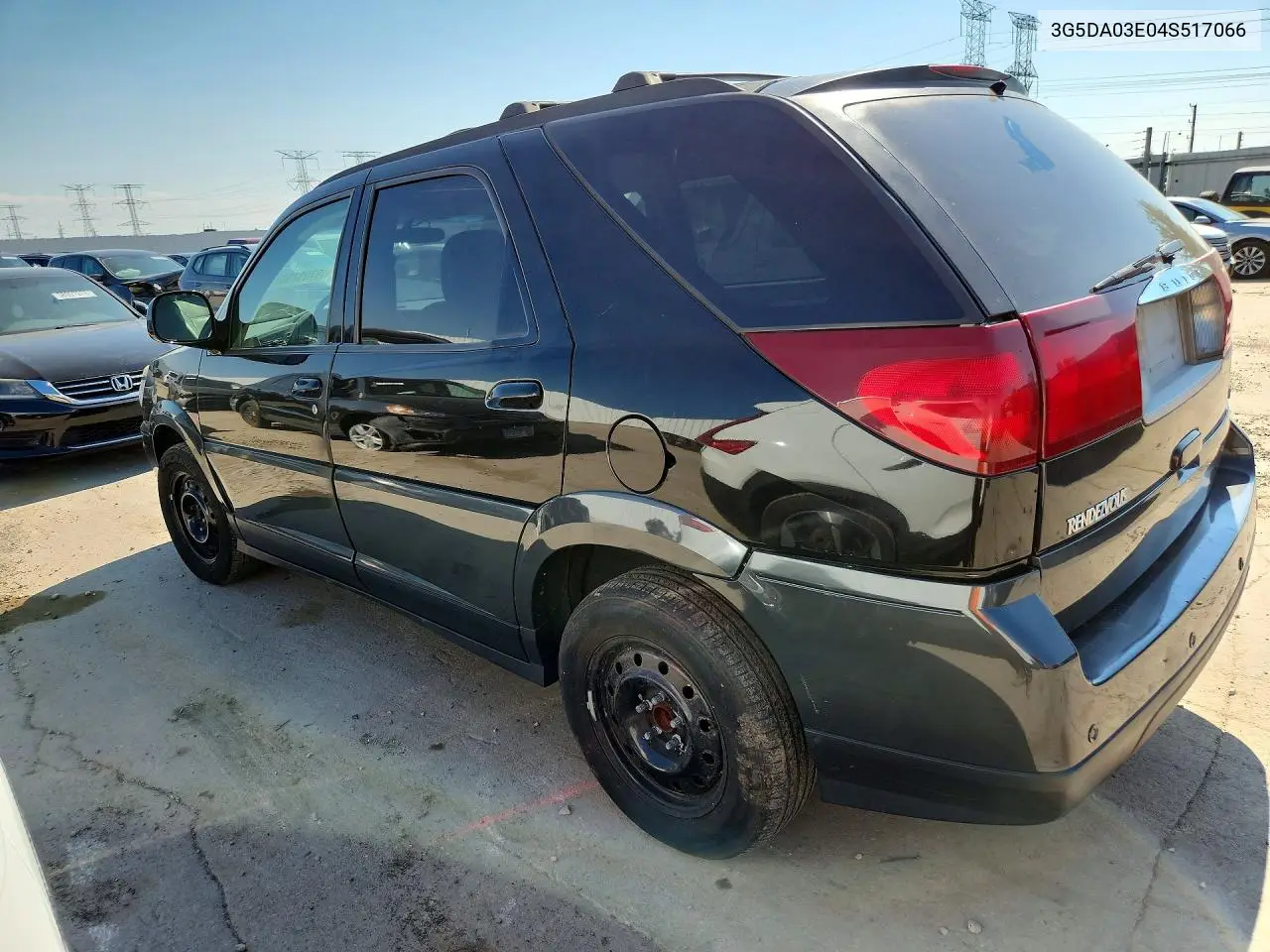 2004 Buick Rendezvous Cx VIN: 3G5DA03E04S517066 Lot: 59701496