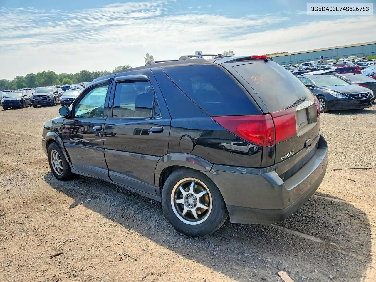 2004 Buick Rendezvous Cx VIN: 3G5DA03E74S526783 Lot: 60270826