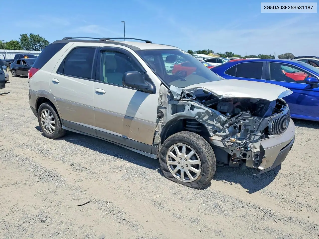 2005 Buick Rendezvous Cx VIN: 3G5DA03E35S531187 Lot: 54080446