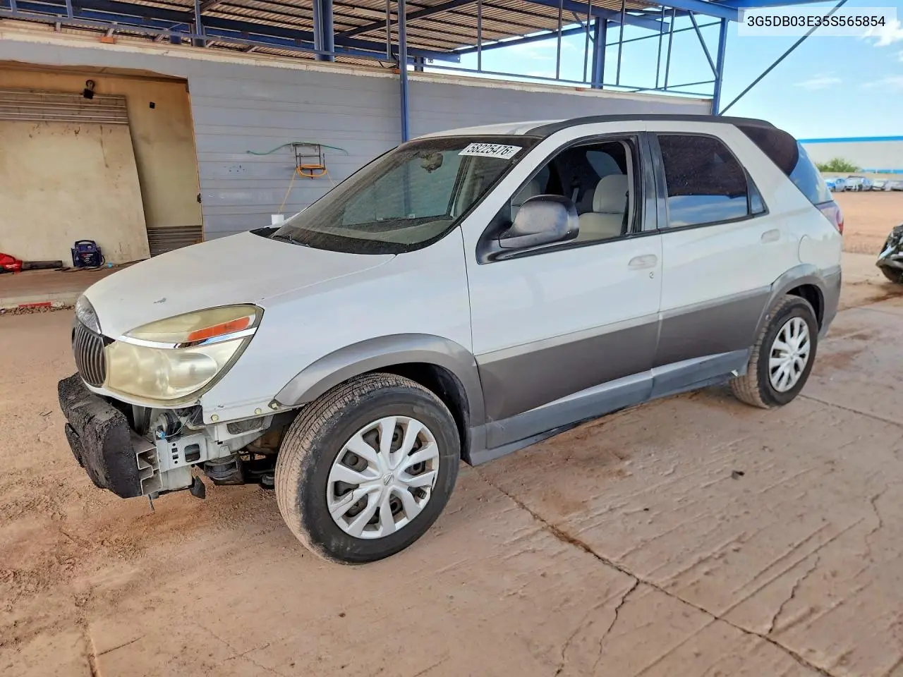 2005 Buick Rendezvous Cx VIN: 3G5DB03E35S565854 Lot: 58225476