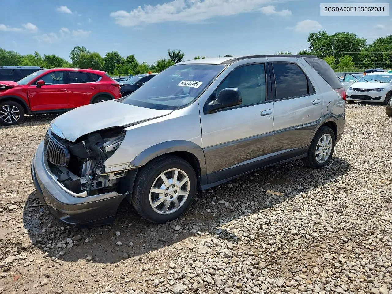 2005 Buick Rendezvous Cx VIN: 3G5DA03E15S562034 Lot: 60276756