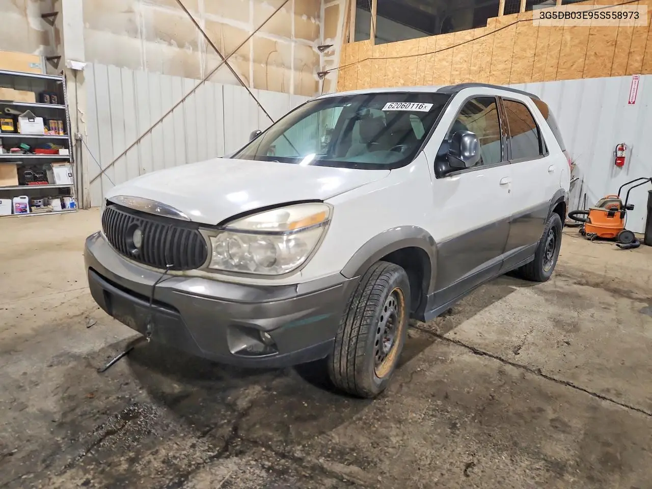 2005 Buick Rendezvous Cx VIN: 3G5DB03E95S558973 Lot: 62060116