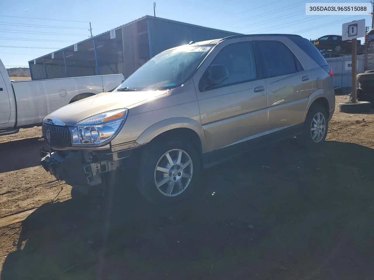 2006 Buick Rendezvous Cx VIN: 3G5DA03L96S515088 Lot: 46863686