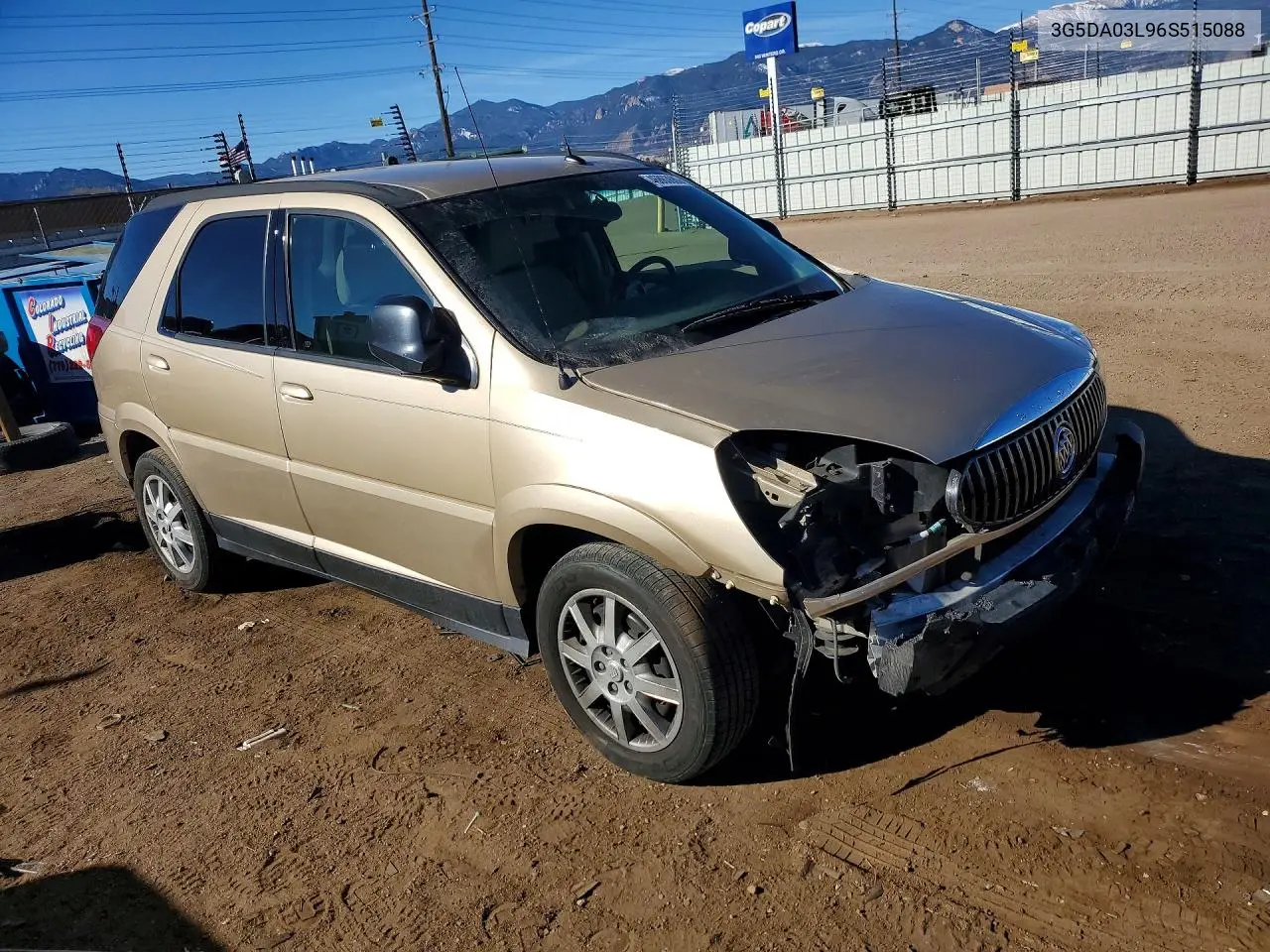 2006 Buick Rendezvous Cx VIN: 3G5DA03L96S515088 Lot: 46863686