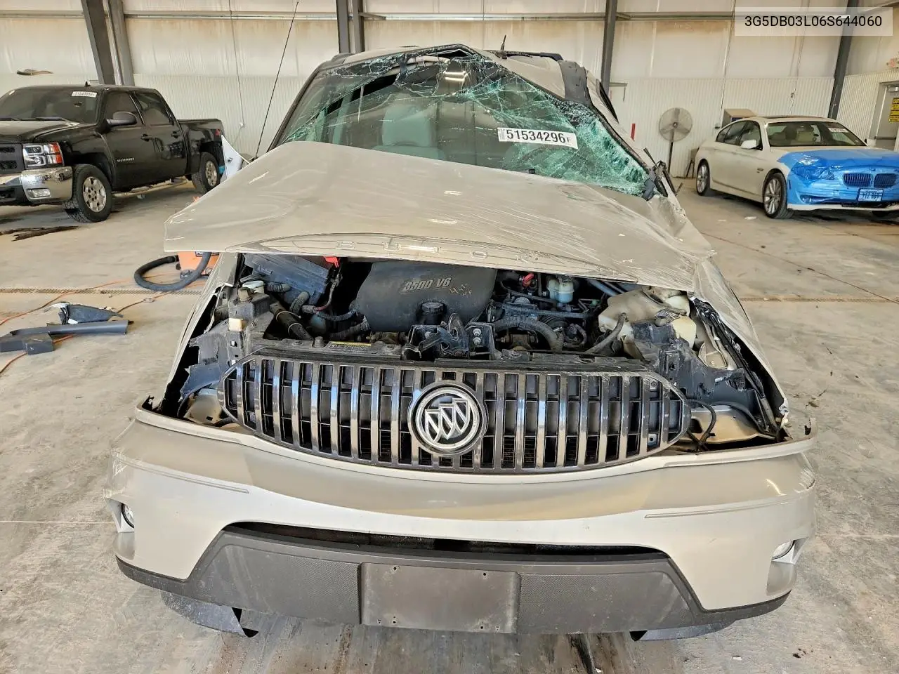 2006 Buick Rendezvous Cx VIN: 3G5DB03L06S644060 Lot: 51534296