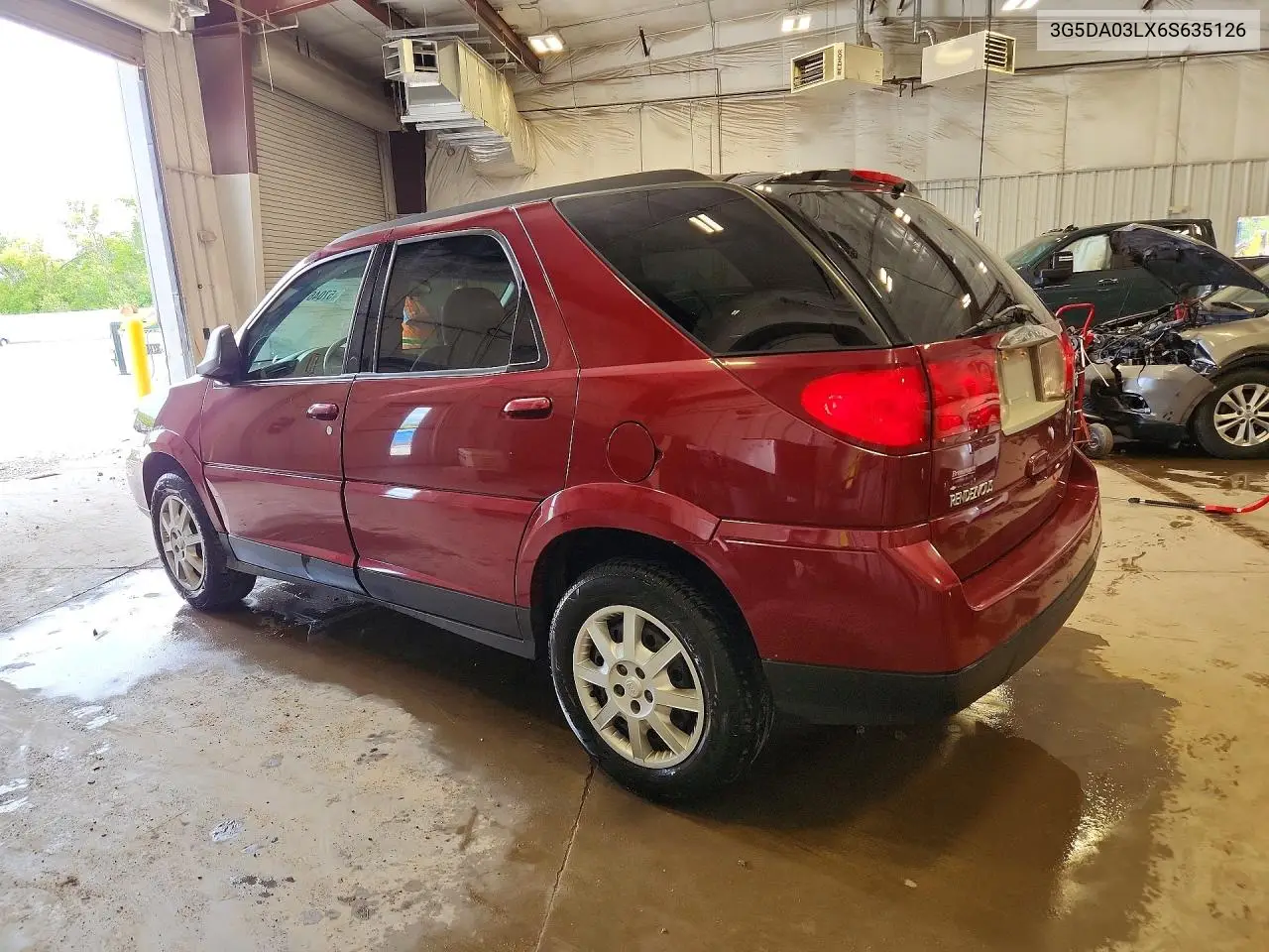 2006 Buick Rendezvous Cx VIN: 3G5DA03LX6S635126 Lot: 57046186