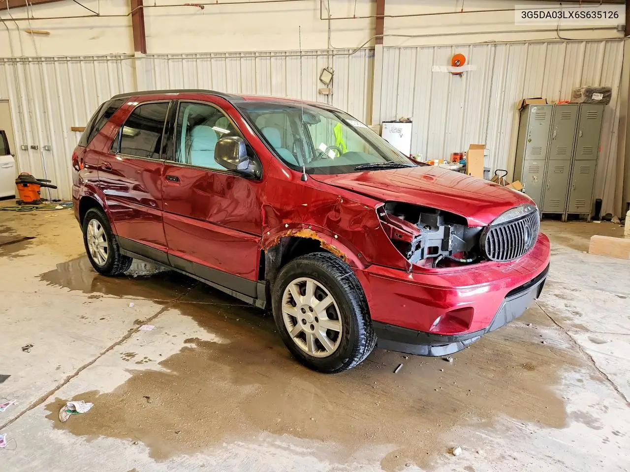 2006 Buick Rendezvous Cx VIN: 3G5DA03LX6S635126 Lot: 57046186