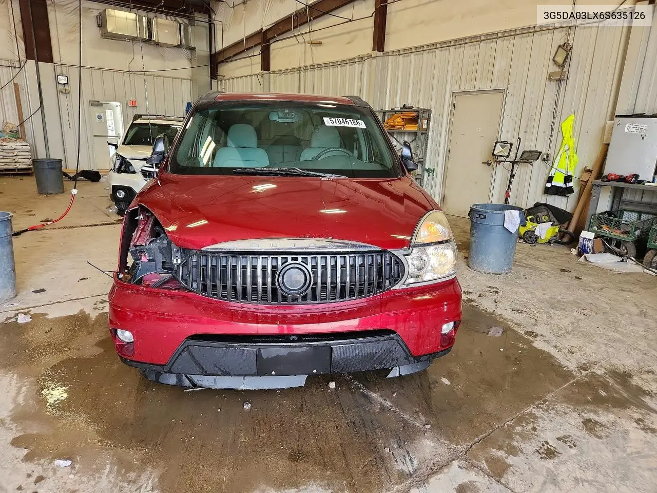 2006 Buick Rendezvous Cx VIN: 3G5DA03LX6S635126 Lot: 57046186