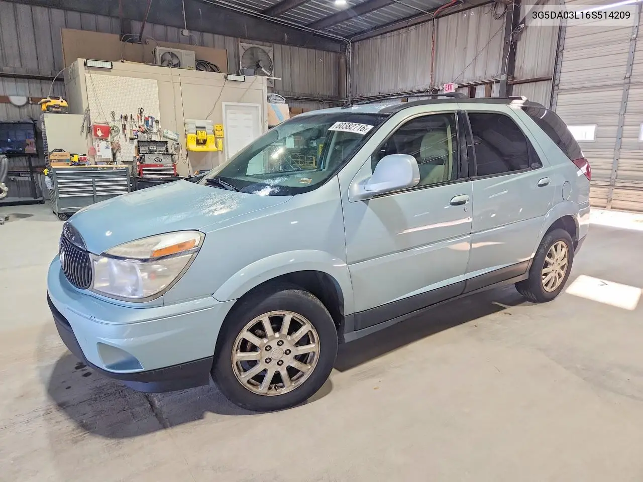 2006 Buick Rendezvous Cx VIN: 3G5DA03L16S514209 Lot: 60382716