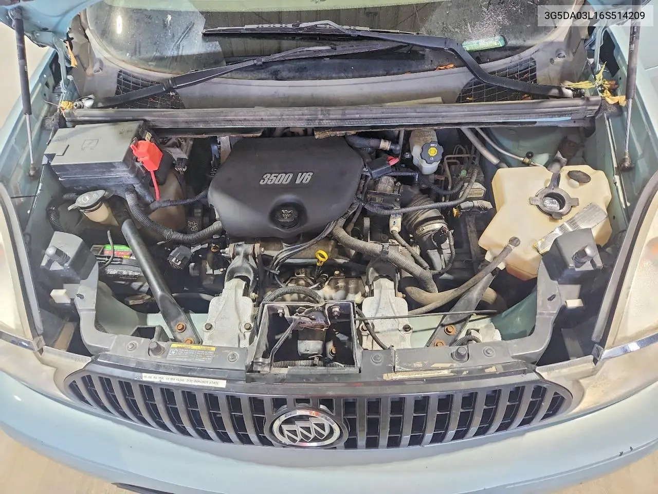 2006 Buick Rendezvous Cx VIN: 3G5DA03L16S514209 Lot: 60382716