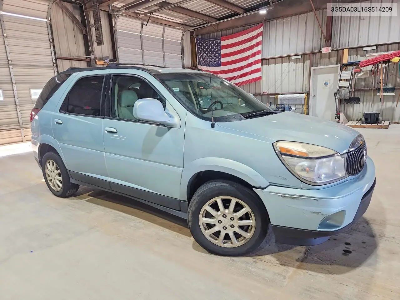 2006 Buick Rendezvous Cx VIN: 3G5DA03L16S514209 Lot: 60382716