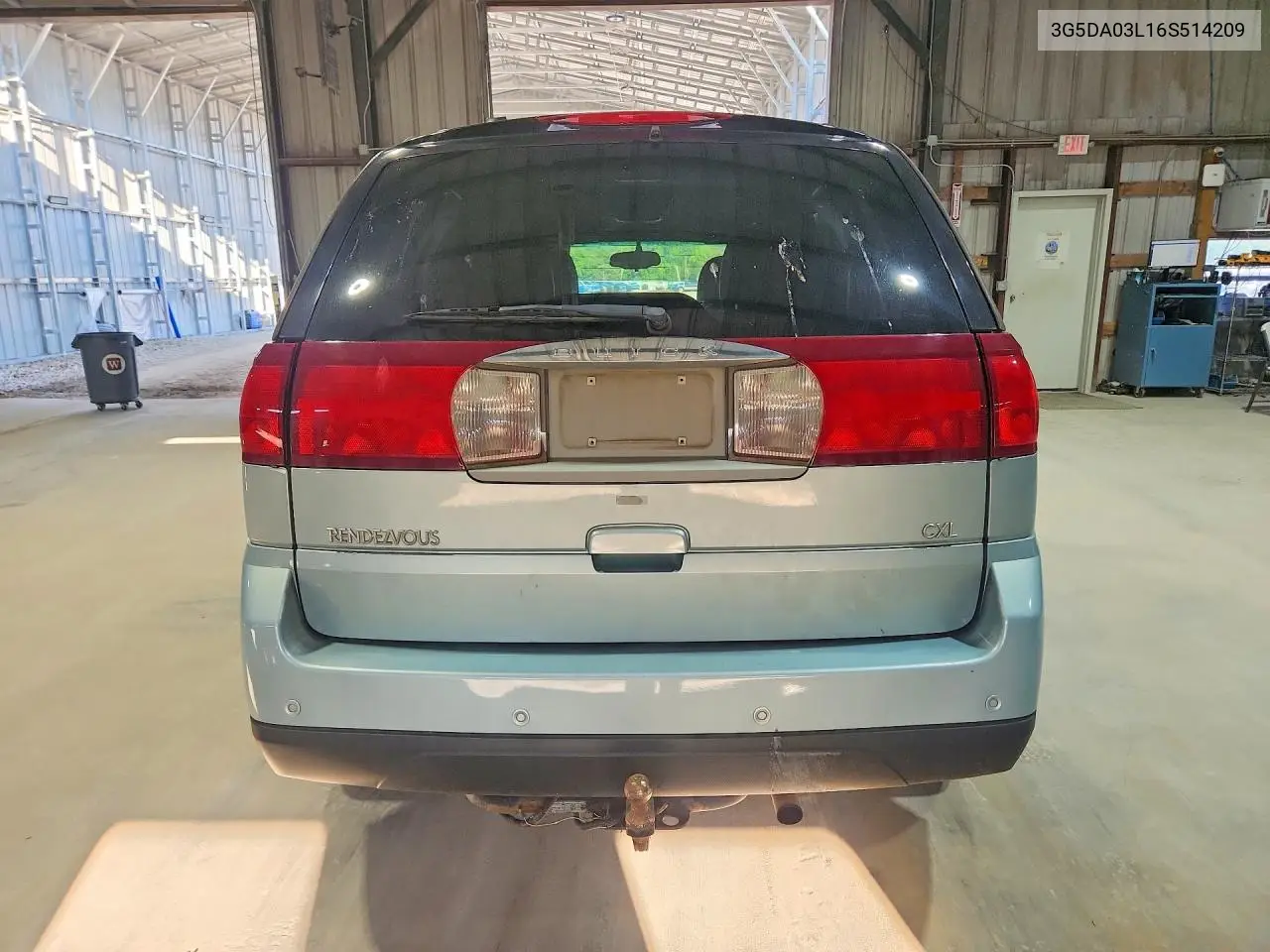 2006 Buick Rendezvous Cx VIN: 3G5DA03L16S514209 Lot: 60382716