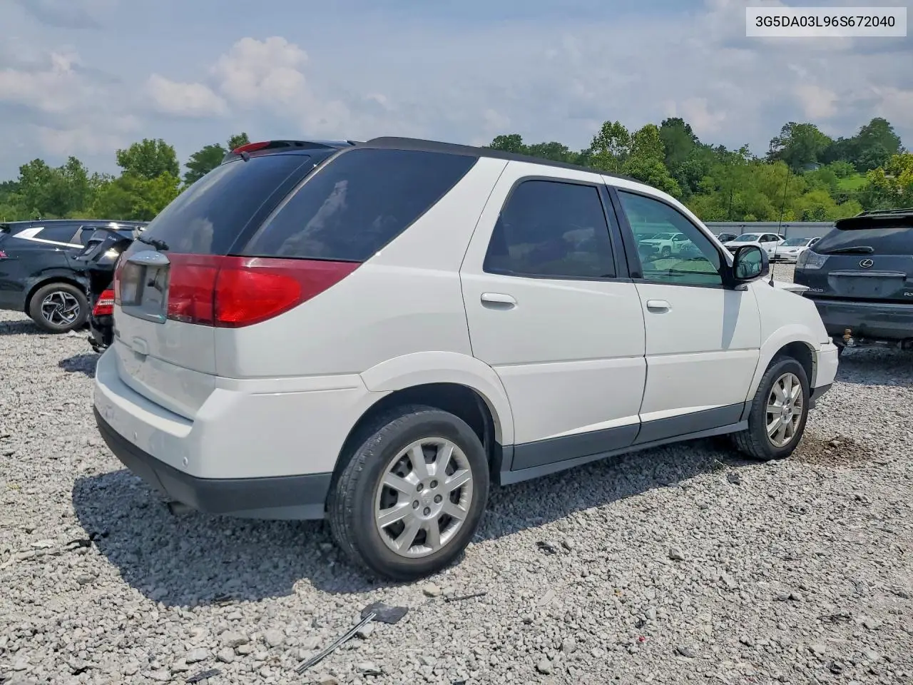 2006 Buick Rendezvous Cx VIN: 3G5DA03L96S672040 Lot: 61694296