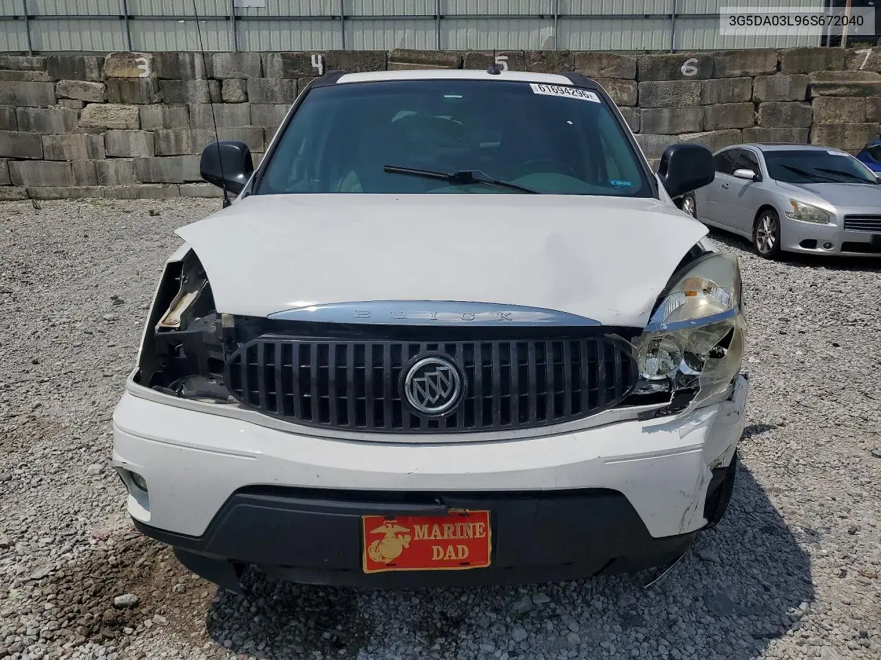 2006 Buick Rendezvous Cx VIN: 3G5DA03L96S672040 Lot: 61694296