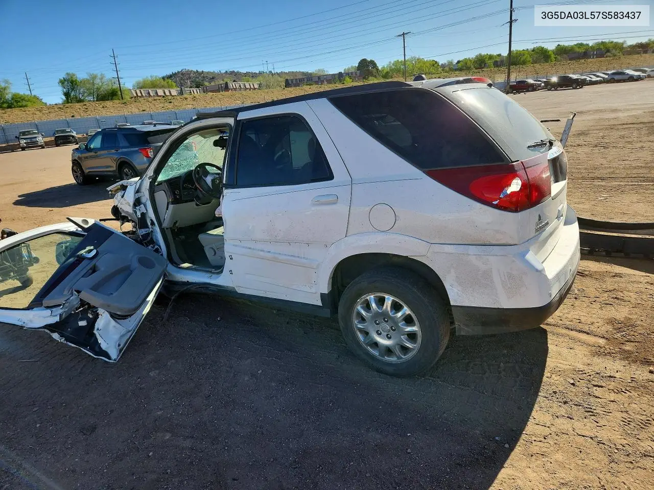 2007 Buick Rendezvous Cx VIN: 3G5DA03L57S583437 Lot: 50699746