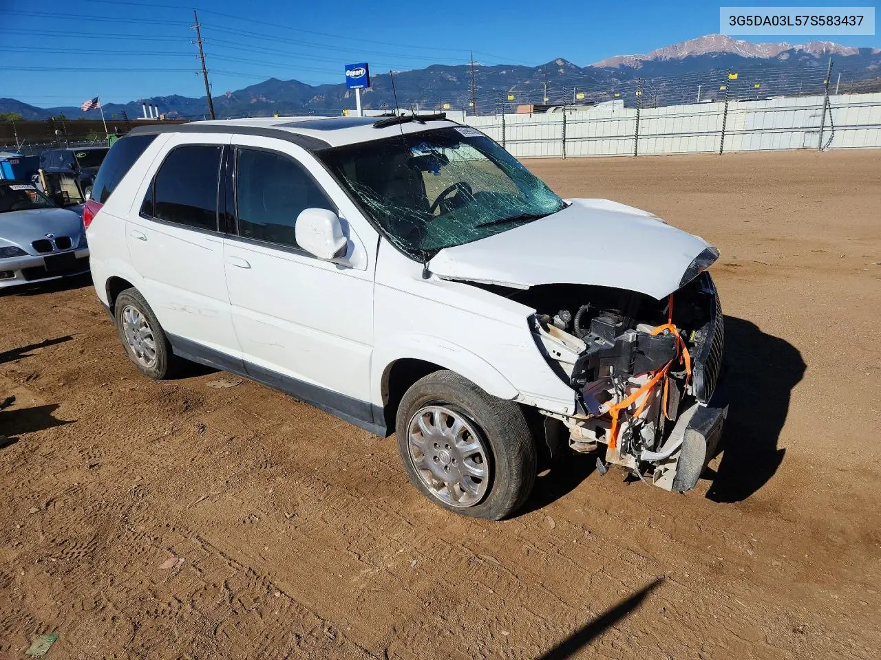 2007 Buick Rendezvous Cx VIN: 3G5DA03L57S583437 Lot: 50699746