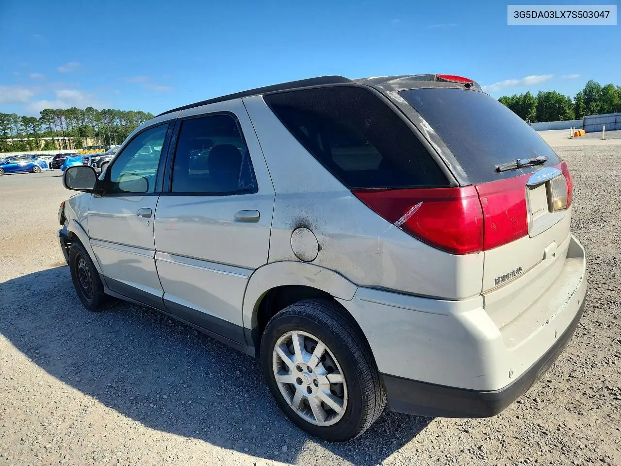 2007 Buick Rendezvous Cx VIN: 3G5DA03LX7S503047 Lot: 53221436