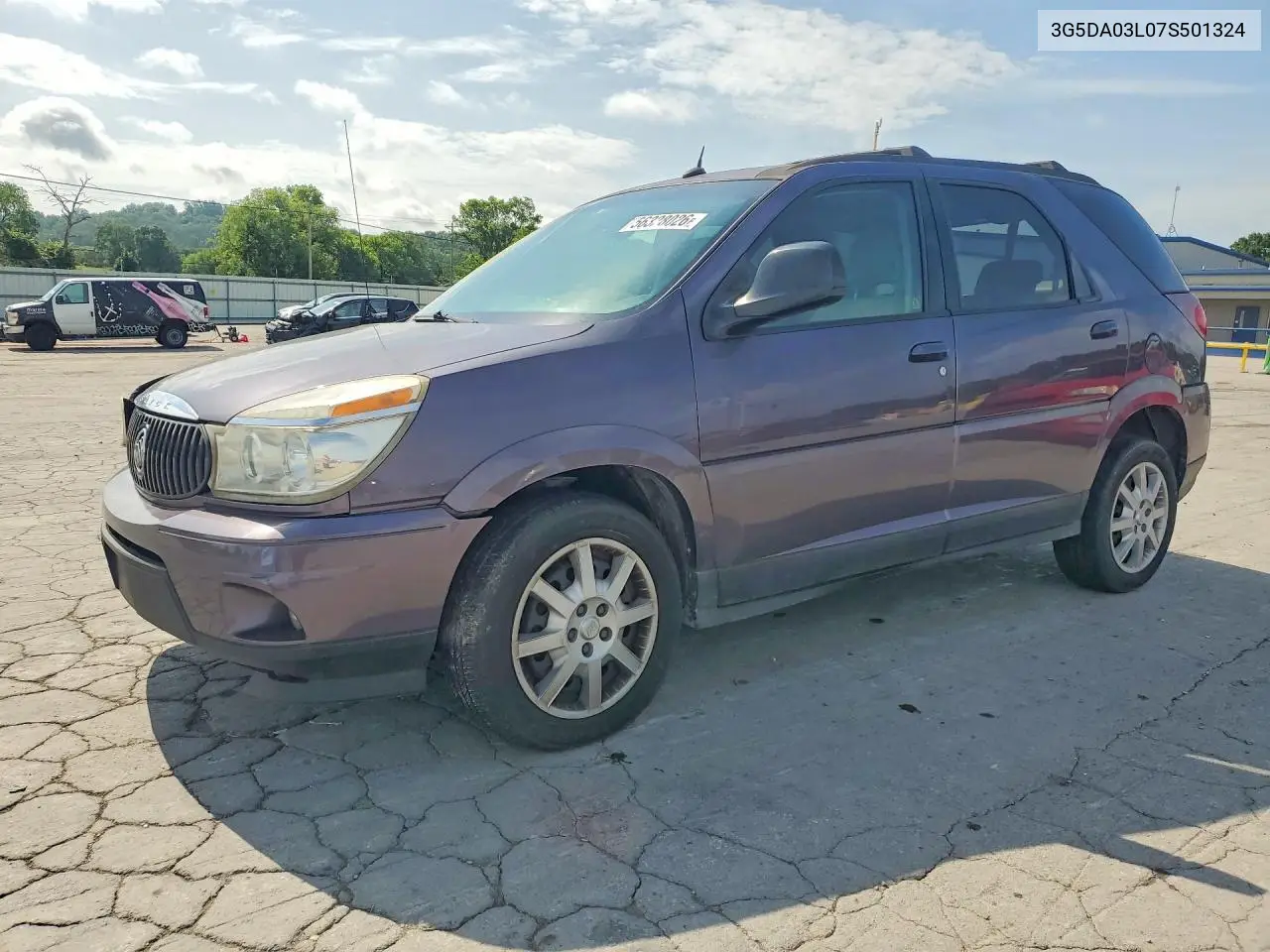 2007 Buick Rendezvous VIN: 3G5DA03L07S501324 Lot: 56328026