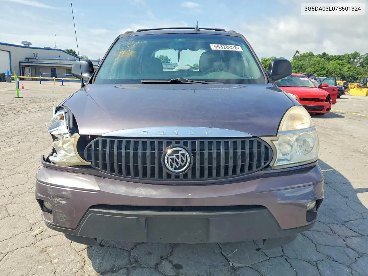 2007 Buick Rendezvous VIN: 3G5DA03L07S501324 Lot: 56328026