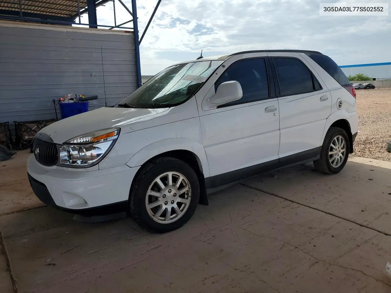 2007 Buick Rendezvous Cx VIN: 3G5DA03L77S502552 Lot: 60393296