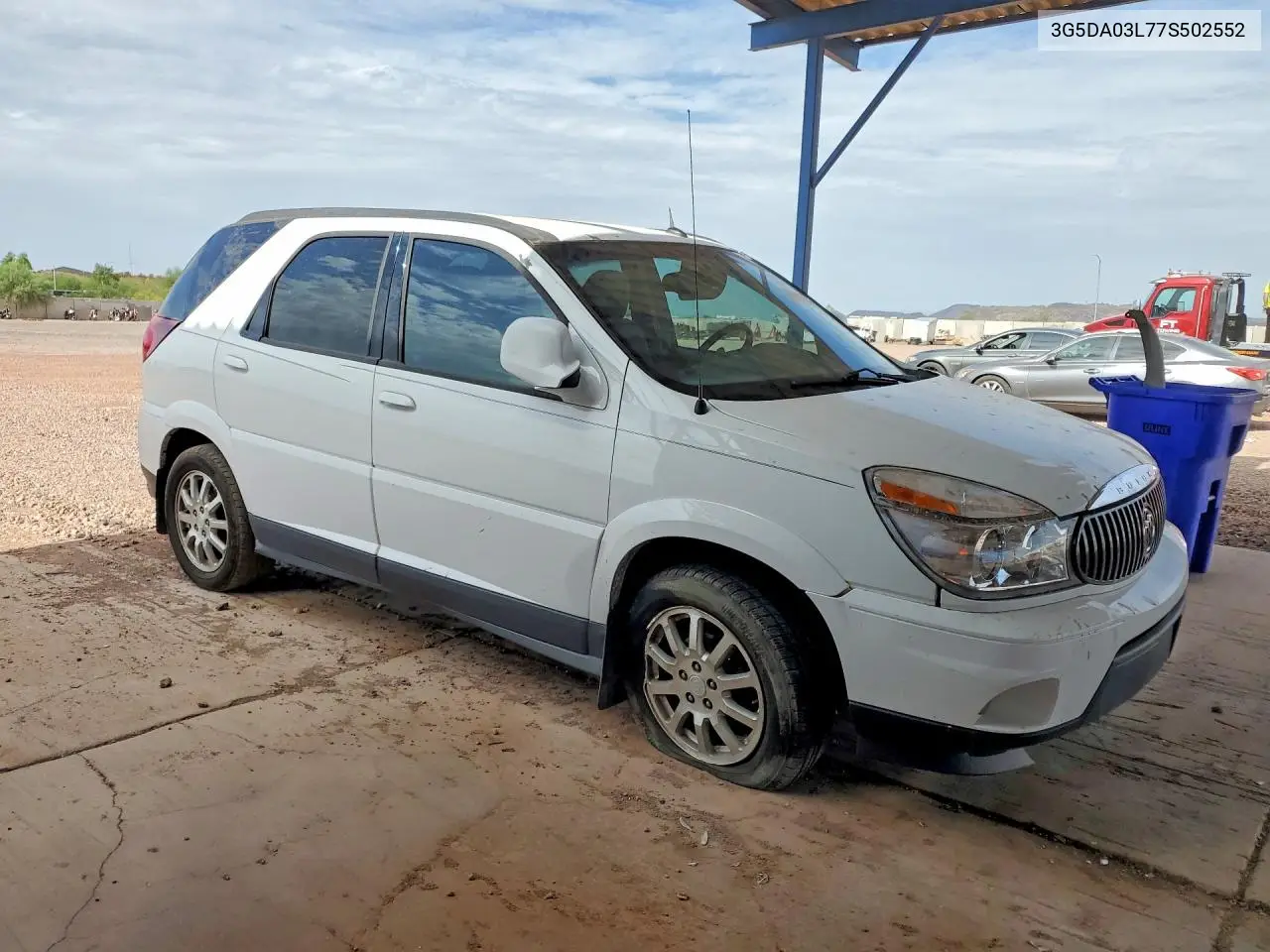 2007 Buick Rendezvous Cx VIN: 3G5DA03L77S502552 Lot: 60393296