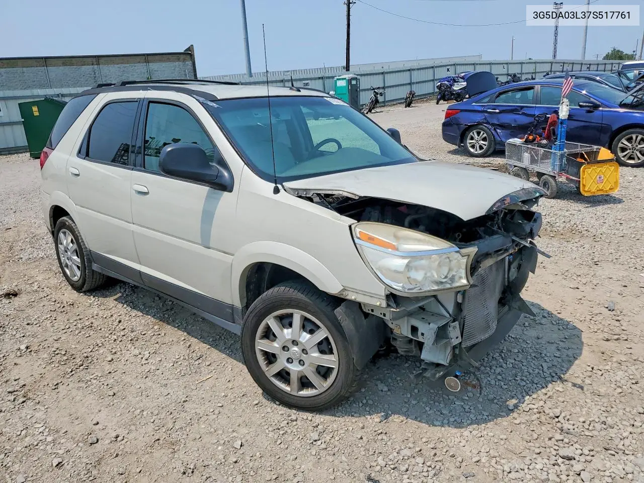 2007 Buick Rendezvous Cx VIN: 3G5DA03L37S517761 Lot: 61032726