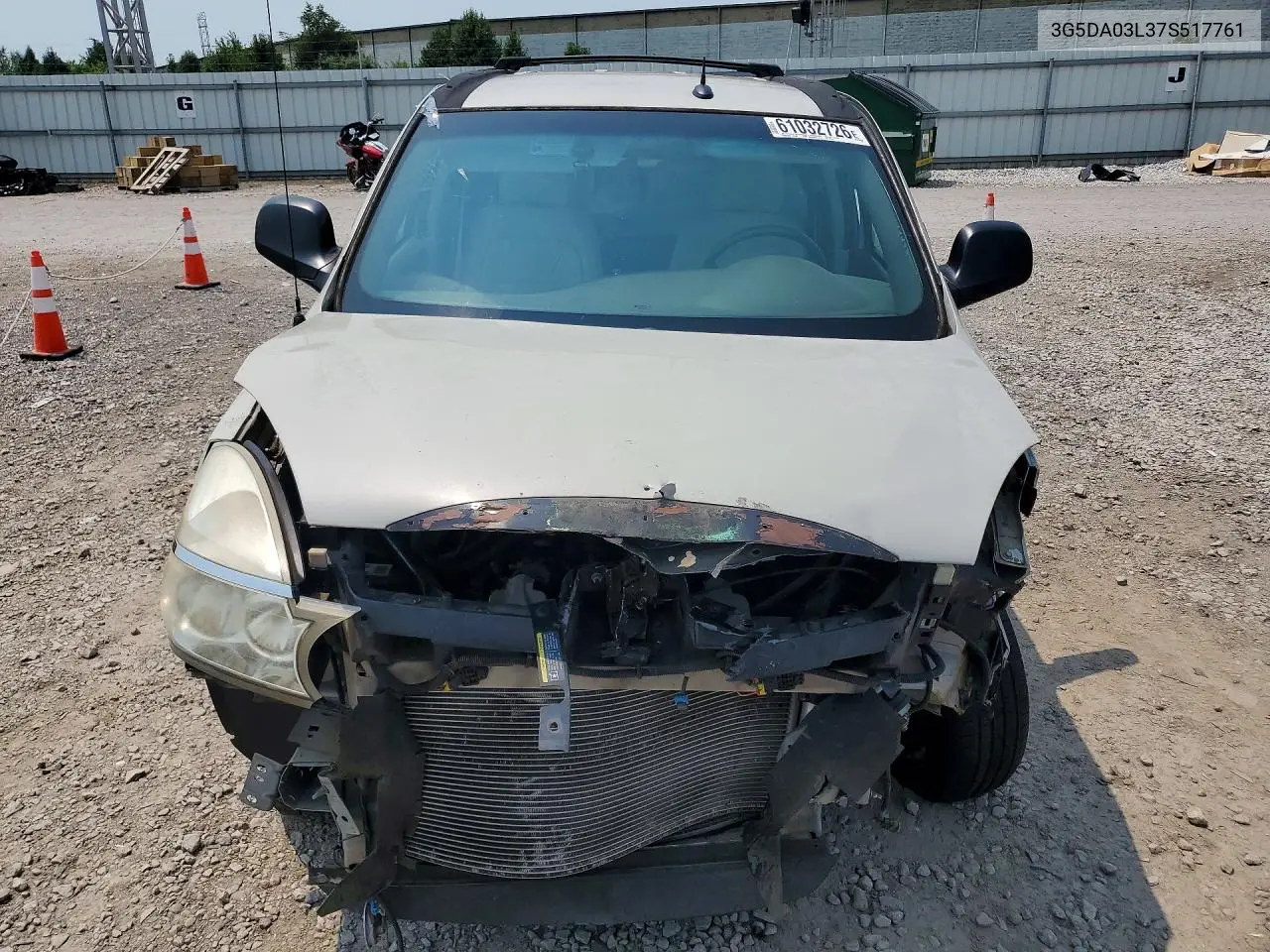 2007 Buick Rendezvous Cx VIN: 3G5DA03L37S517761 Lot: 61032726