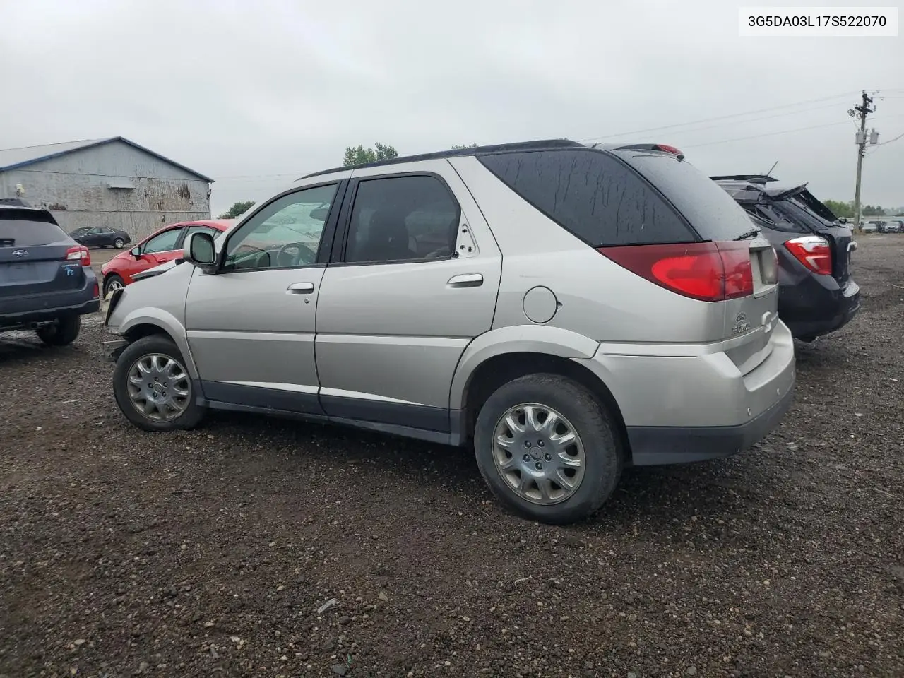 2007 Buick Rendezvous Cx VIN: 3G5DA03L17S522070 Lot: 84751665