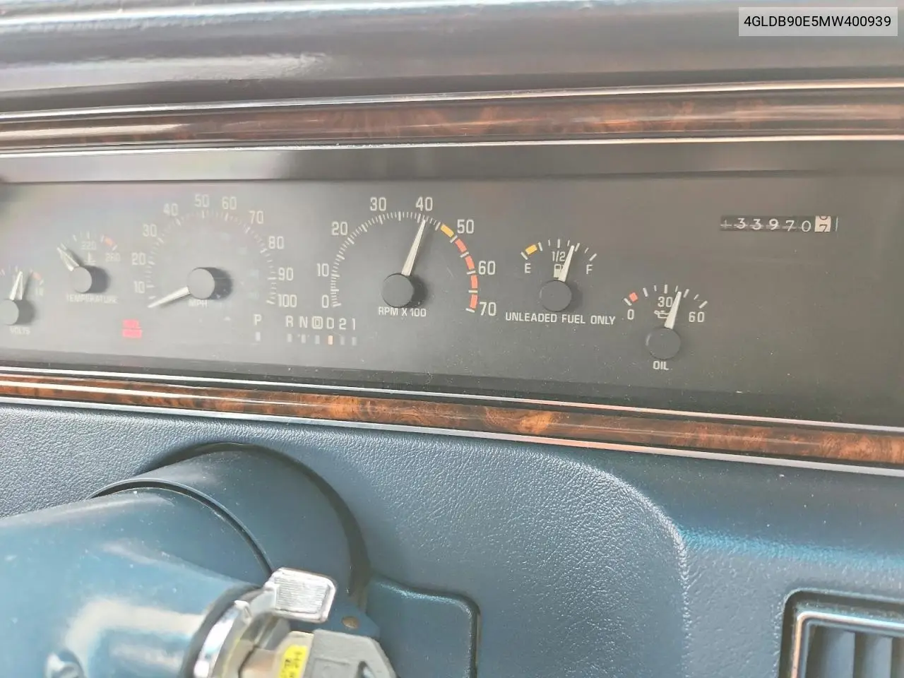 1991 Buick Roadmaster VIN: 4GLDB90E5MW400939 Lot: 58289616