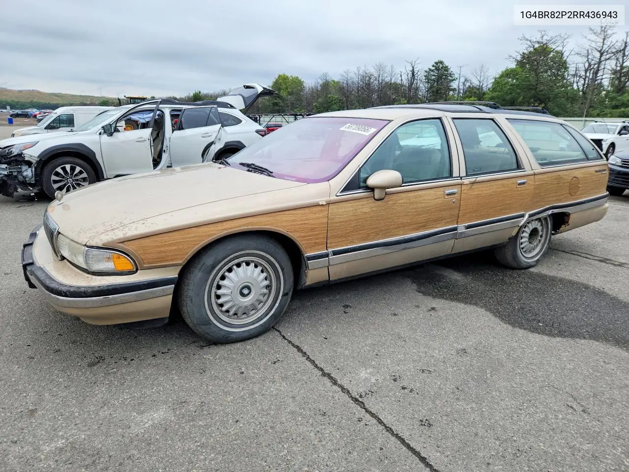 1994 Buick Roadmaster Estate VIN: 1G4BR82P2RR436943 Lot: 58709066