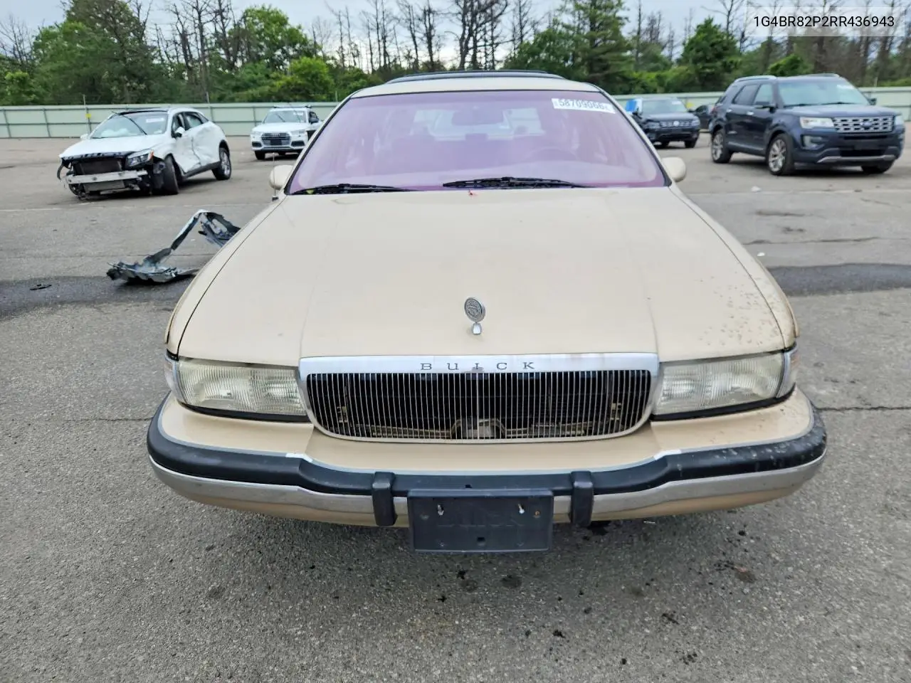 1994 Buick Roadmaster Estate VIN: 1G4BR82P2RR436943 Lot: 58709066